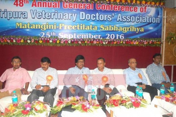 Tripura Veterinary Doctorâ€™s Association held Annual General Conference